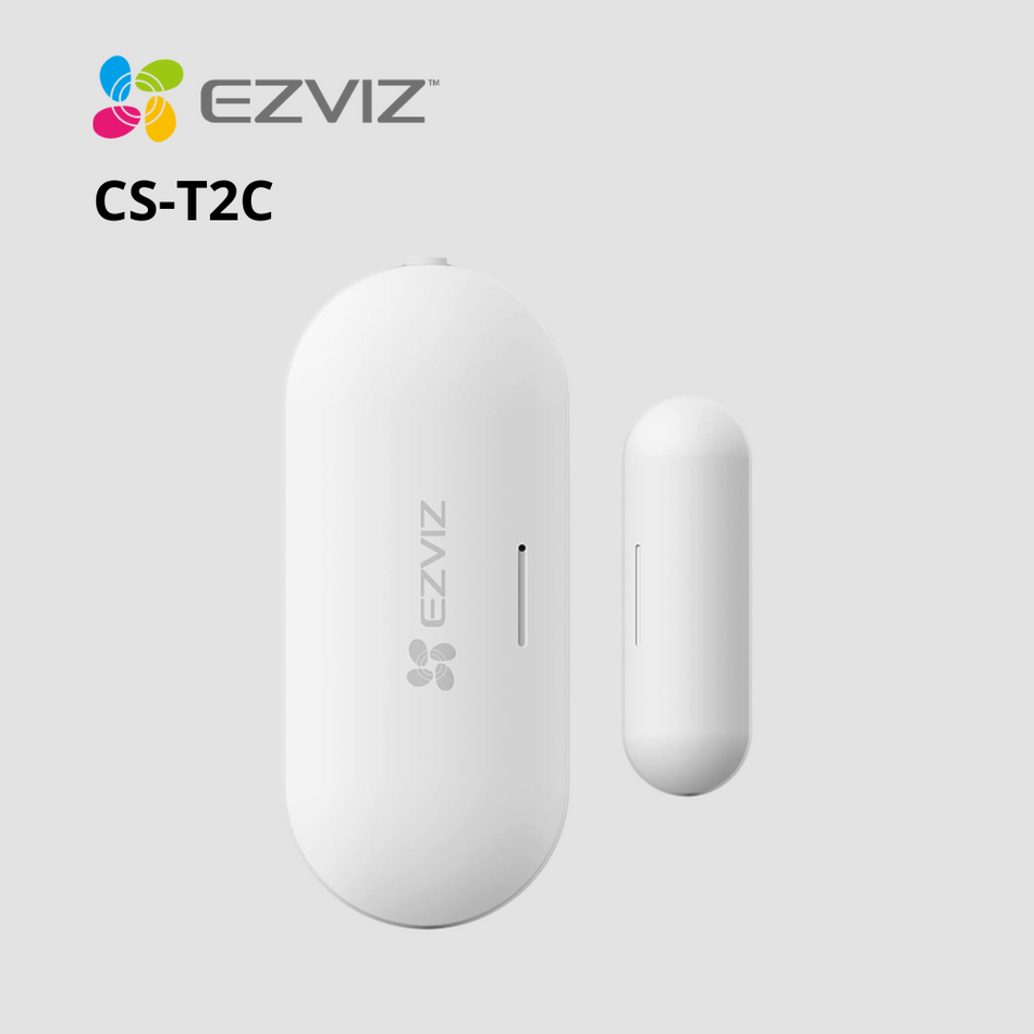 Sensor para puerta y ventana Wifi inalambrico EZVIZ CS-T2C contacto magnetico de apertura y cierre