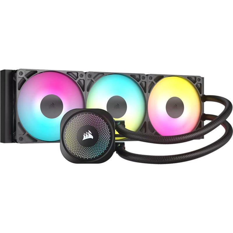 Sistema de Refrigeración Líquida Corsair NAUTILUS 360 RS ARGB, 3 FANS RGB