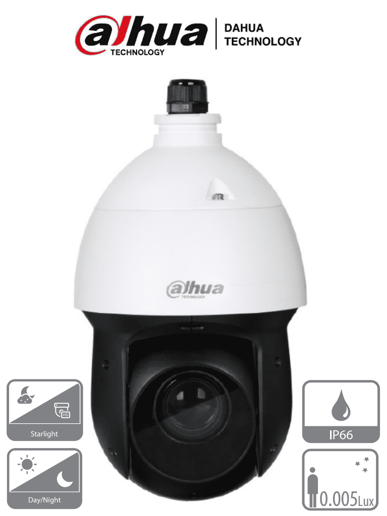 DAHUA DH-SD49225DBN-HC HDCVI CAMARA DOMO PTZ 2MP IR100 25X IP66