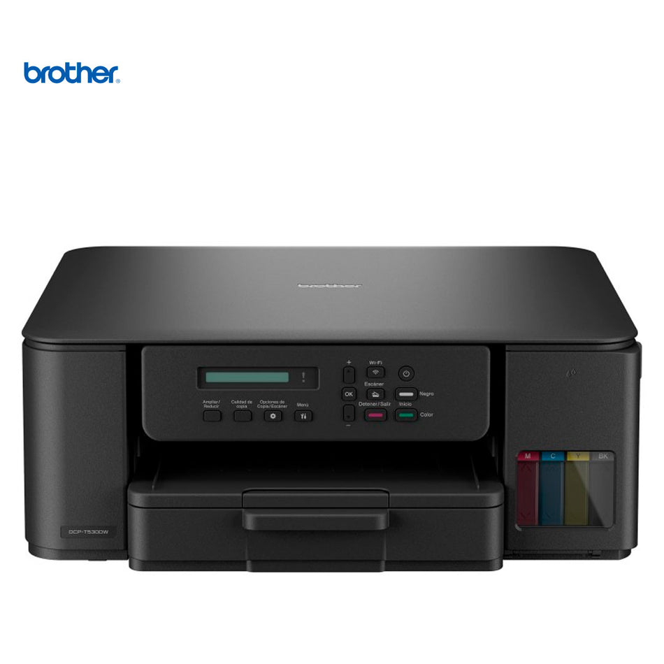 Impresora Multifuncional Brother DCP-T530DW, Wifi, Inyección De Tinta A Color, Dúplex