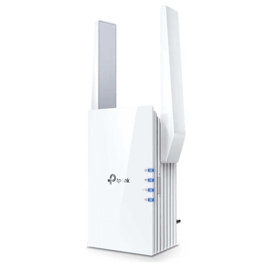 TP-LINK RE505X REPETIDOR DE SEÑAL WIFI6 AX1500 2 ANT EXT 1 PUERTO GB DOBLE BANDA