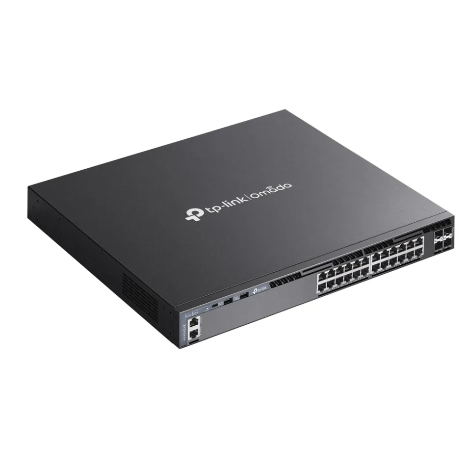 TP-LINK SG6428X SWITCH ADMINISTRABLE CAPA 3 ADM 24 PUERTOS GB CON SLOT 10G X 4