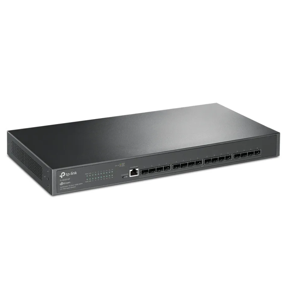TP-LINK SX3016F SWITCH ADMINISTRABLE 16 PUERTOS 10GE SFP+ L2+- NUEVO