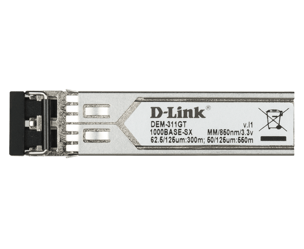 D-LINK DEM-311GT - Modulo transceptor SFP mini-GBIC 1Gbps Hot Swap LC MultiModo
