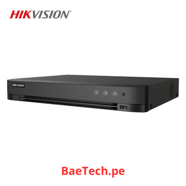 HIKVISION iDS-7204HUHI-M1/FA - GRABADOR DVR ACUSENSE 5MP | 1HDD | H.265 Pro+|HDTVI/AHD/CVI/CVBS/IP