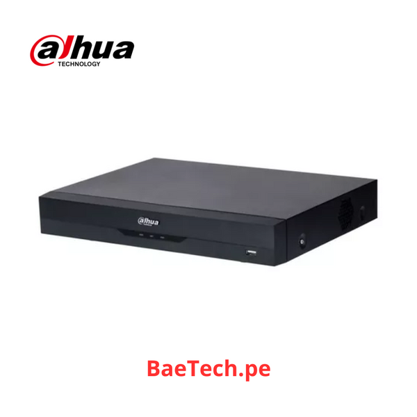 DAHUA Grabador XVR 16 canales 4K 16ch+16ch IP. Soporta 1HDD hasta 10TB. Analítica WIZSENSE - DH-XVR5116H-4KL-I3