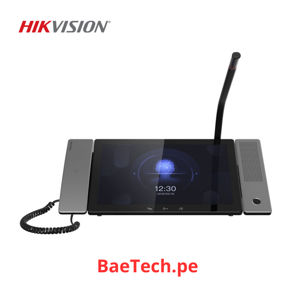 Estacion monitor master HIKVISION DS-KM9503 central para videoporteros multidepartamentos