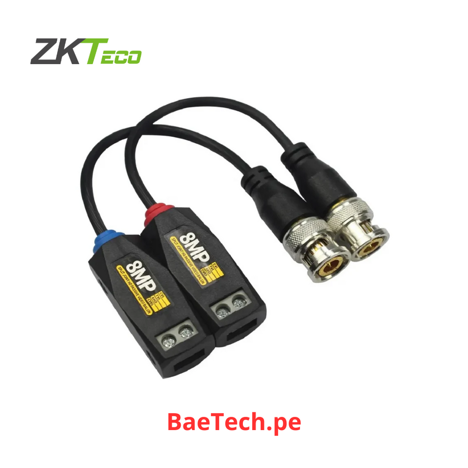 ZKTECO Video Balun 4K hasta 8MP - CF800