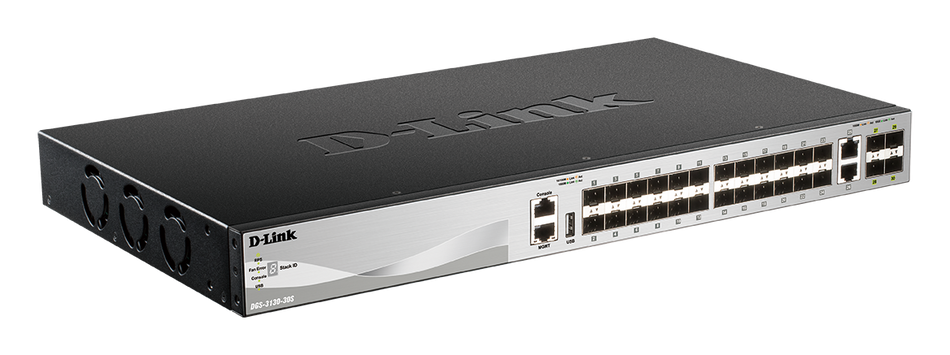 D-LINK DGS-3130-30PS - Switch Administrable 24 RJ-45 1000BASE-T PoE ports