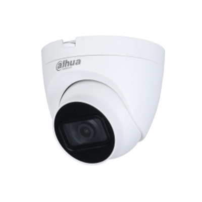 DAHUA DH-HAC-HDW1500TRQN-A Cámara de vigilancia HDCVI Domo 5MP Lente 2.8mm. Visión nocturna IR 25m con micrófono. Carcasa plastica