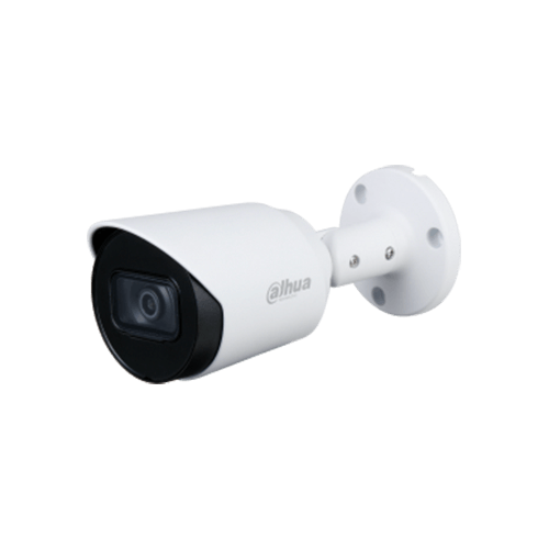 DAHUA HAC-HFW1500TN-0280B-S2 Camara Bullet de 5 Megapixeles/ Lente de 2.8 mm/ 111 Grados de Apertura/ Metalica/ IR de 30 Metros/ IP67/ Soporta CVI/CVBS/AHD/TVI