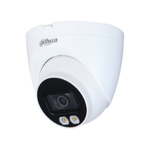 DAHUA IPC-HDW2239T-AS-LED-0280B-S2 - CAMARA DOMO IP | FULL-COLOR | 2.0 MP | 1080P | WDR | LUZ LED 30M | IP67 | PoE