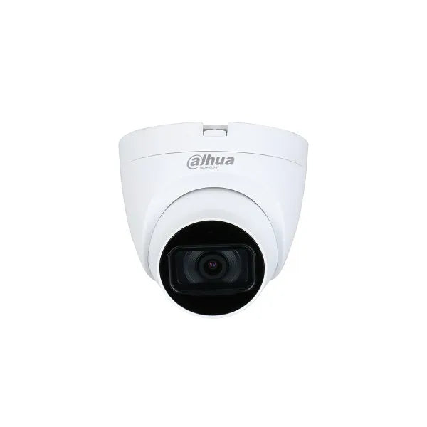 Camara de vigilancia 5MP DAHUA HAC-HDW1500TRQ-A-0280B domo HDCVI FULL HD 2K microfono incorporado IR 20mts plastico