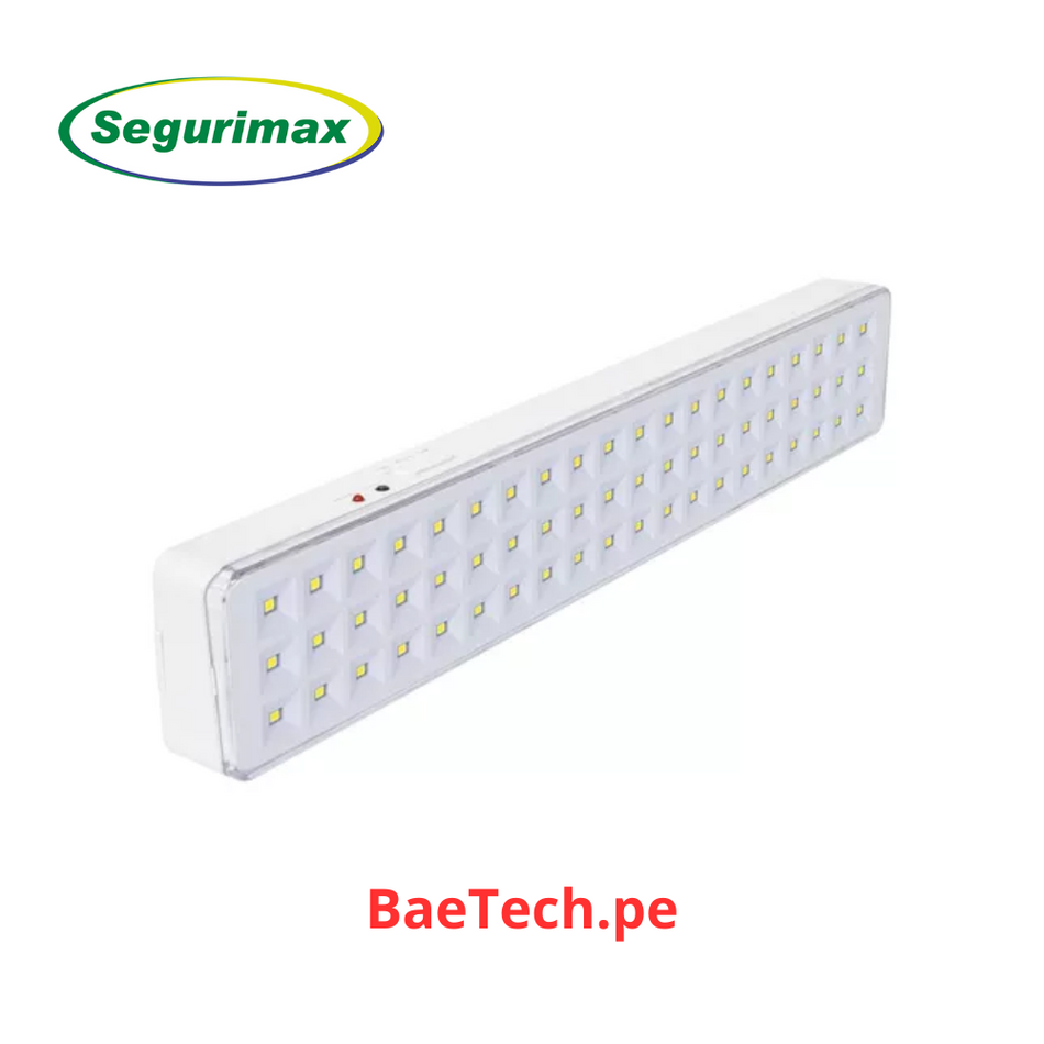 LUZ DE EMERGENCIA 60 LEDS 200 LUMENS 4.2W - 25922 SEGURIMAX