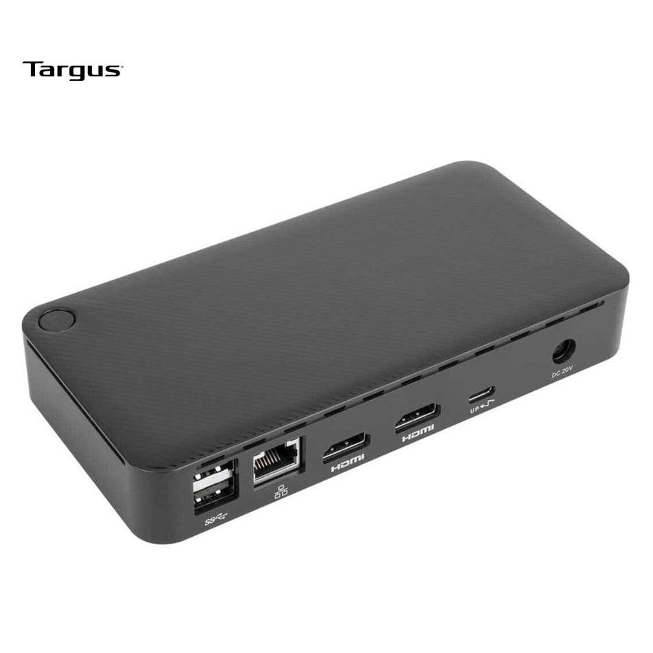 TARGUS DOCK310USZ ESTACIÓN DE ACOPLAMIENTO USB-C CON HDMI, ETHERNET, AUDIO 3.5MM Y ENTREGA DE ENERGÍA DE 65W