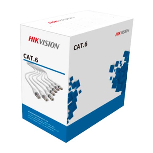 HIKVISION DS-1LN6-UE-W ROLLO DE CABLE UTP 4 PARES INTERIOR CAT6