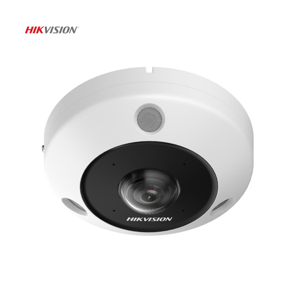 HIKVISION DS-2CD6365G1-IVS CAMARA OJO DE PEZ IP 6MP 360° GRADOS / LENTE 1.27MM / EXTERIOR / CON HEAT MAP