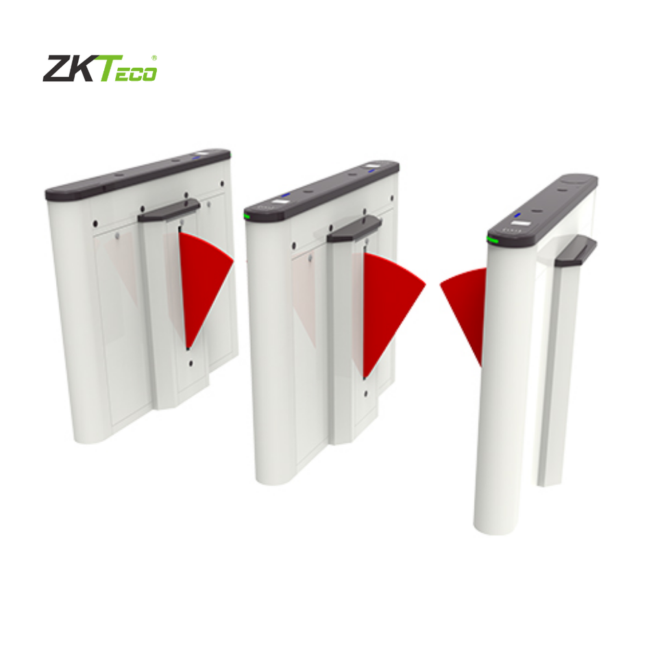 ZKTECO SATURN-F1000 - BARRERA PEATONAL ABATIBLE DE ALTO TRAFICO