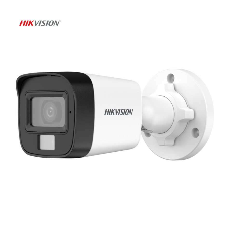 HIKVISION DS-2CE16D0T-LPFS CÁMARA DE SEGURIDAD 2MP LENTE FIJO IR20 AUDIO