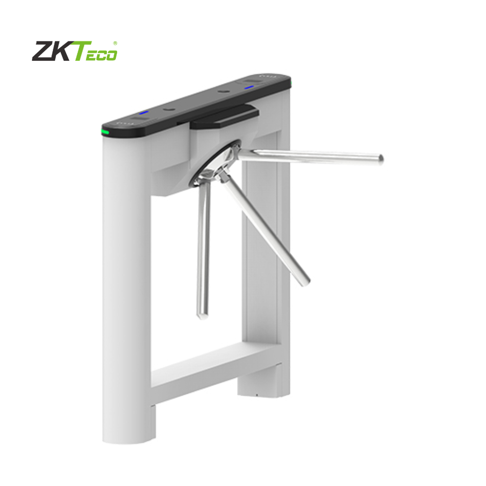 ZKTECO SATURN-T1000 - BARRERA PEATONAL TIPO TORNIQUETE CARRIL DE 550MM POLICARBONATO Y VIDRIO TEMPLADO