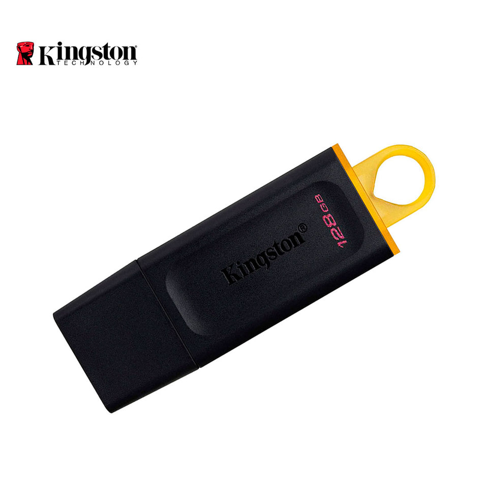 Memoria USB Kingston DTX 128GB DataTraveler Exodia, USB 3.2 Gen 1, Color Amarillo