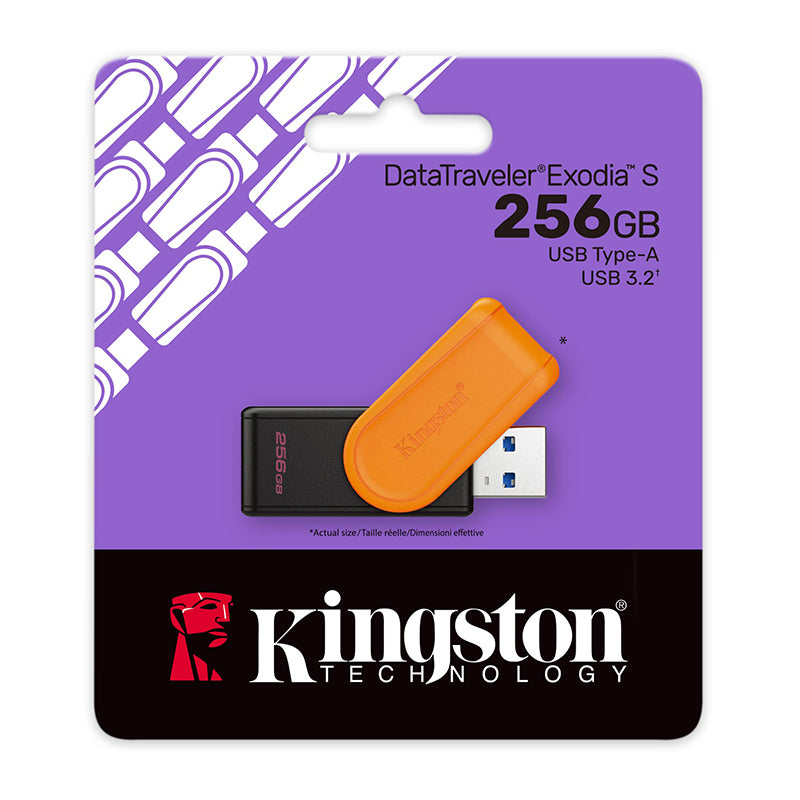 KINGSTON DTXS 256GB Memoria Flash USB DataTraveler Exodia S