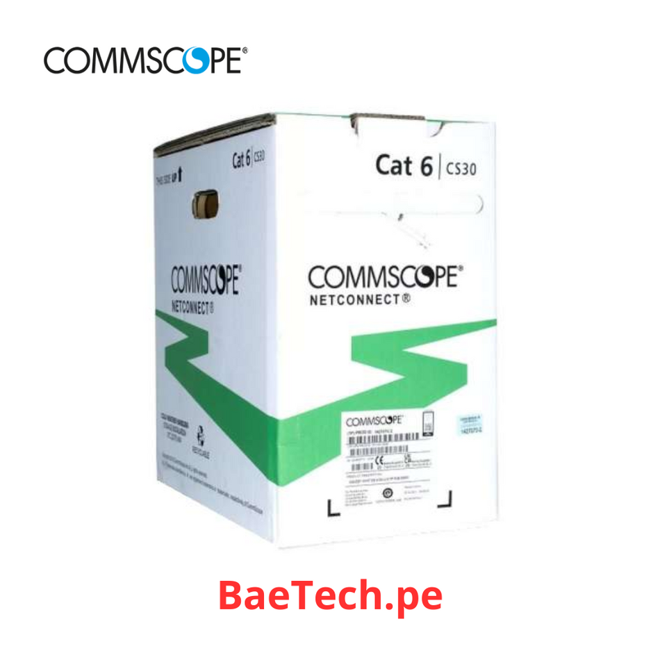 COMMSCOPE Cable UTP Sólido 4P Cat6 LSZH-3. 305MT - 1427077-2
