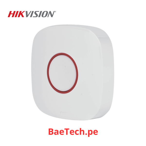 HIKVISION DS-PDEB1-EG2-WB - Botón de emergencia de inalámbrico bidereccional 433MHz