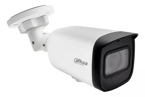 Dahua IPC-HFW1431T1-ZS-S4  Cámara tipo tubo IP 4MP 2K POE. Lente motorizada de 2.8-12mm. WDR IP67 con visión nocturna 50m. Soporta microSD