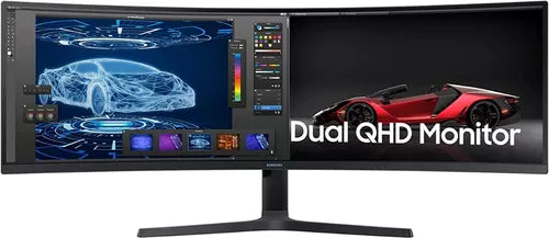 Samsung Monitor LCD Samsung S49A950U 49" Class Dual Quad HD (DQHD) Pantalla curva - 32:9 - Negro