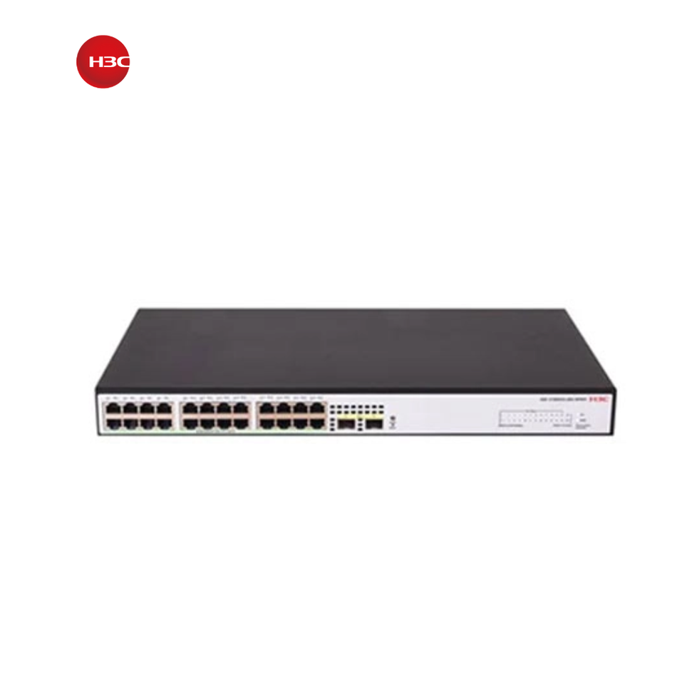 H3C LS-1600V2-26S-HPWR-GL SWITCH ETHERNET L2 H3C S1600V2-26S-HPWR CON 24 PUERTOS POE+ RJ45 10/100/1000BASE-T Y 2 PUERTOS SFP+ 1G/10G (AC)