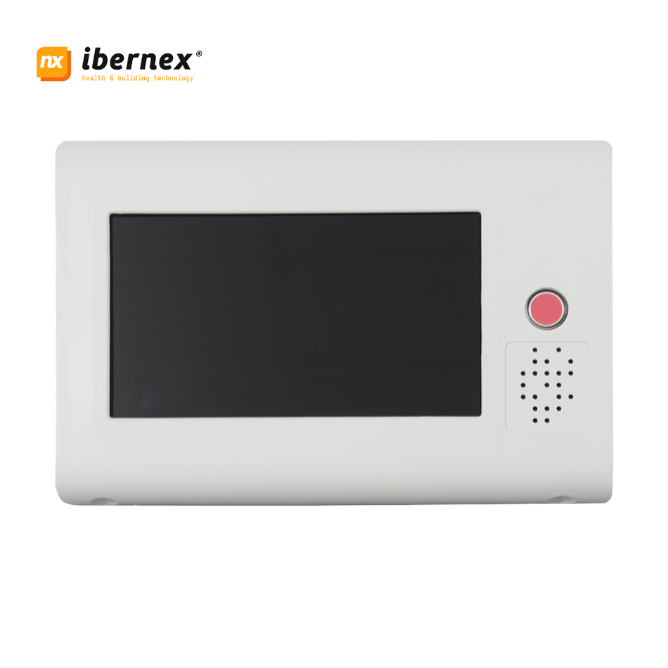 IBERNEX NX1021 TERMINAL DE HABITACION IP POE, VOIP, RFID, PANTALLA TACTIL 7"