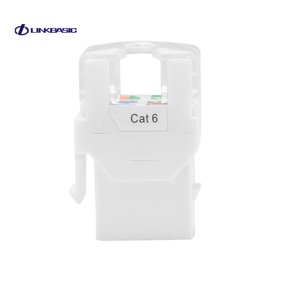 LINKBASIC JKA09-UC6-WH JACK UTP RJ-45 CAT6 BLANCO