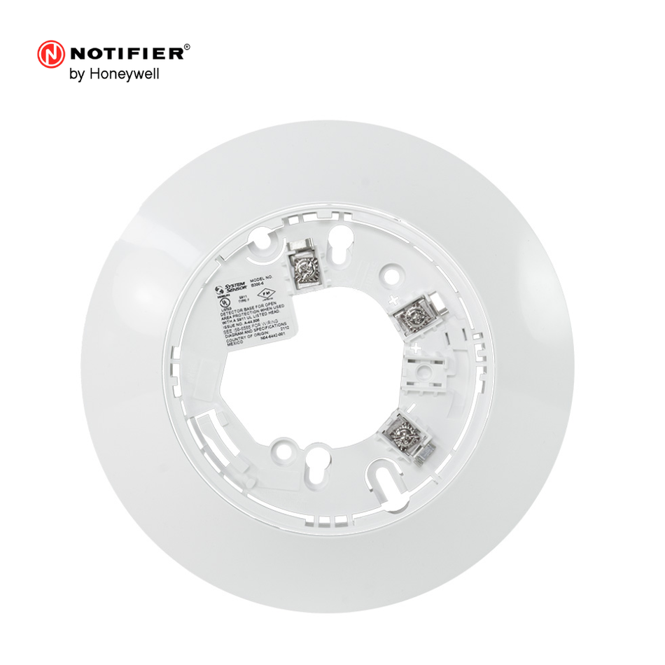 HONEYWELL NOTIFIER B300-6-BP PAQUETE DE 10 UNIDADES DE BASE B300-6