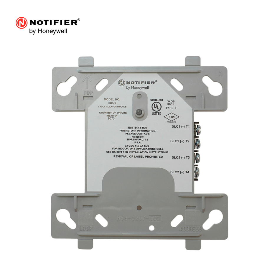 HONEYWELL NOTIFIER ISO-X MÓDULO AISLADOR DE FALLA