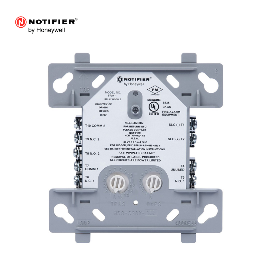 HONEYWELL NOTIFIER FRM-1 MÓDULO DE RELÉ DIRECCIONABLE