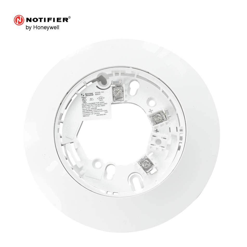 HONEYWELL NOTIFIER B300-6 BASE PARA DETECTORES SERIE 951 DE 6"