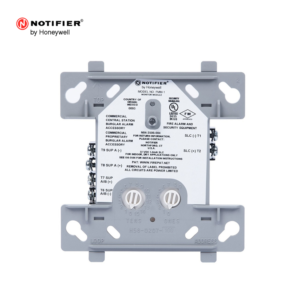 HONEYWELL NOTIFIER FMM-1 MÓDULO DE MONITOREO DIRECCIONABLE
