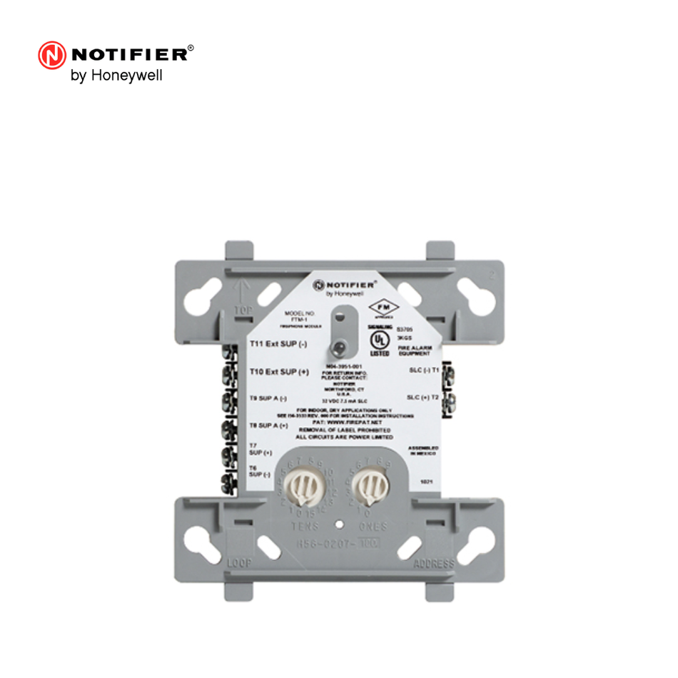 HONEYWELL NOTIFIER FTM-1 MÓDULO DIRECCIONABLE DE TELÉFONO BOMBERO