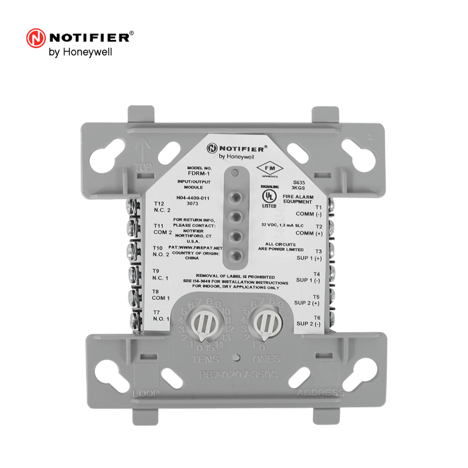 HONEYWELL NOTIFIER FDRM-1 MÓDULO DE MONITOREO/RELAY DIRECCIONABLE