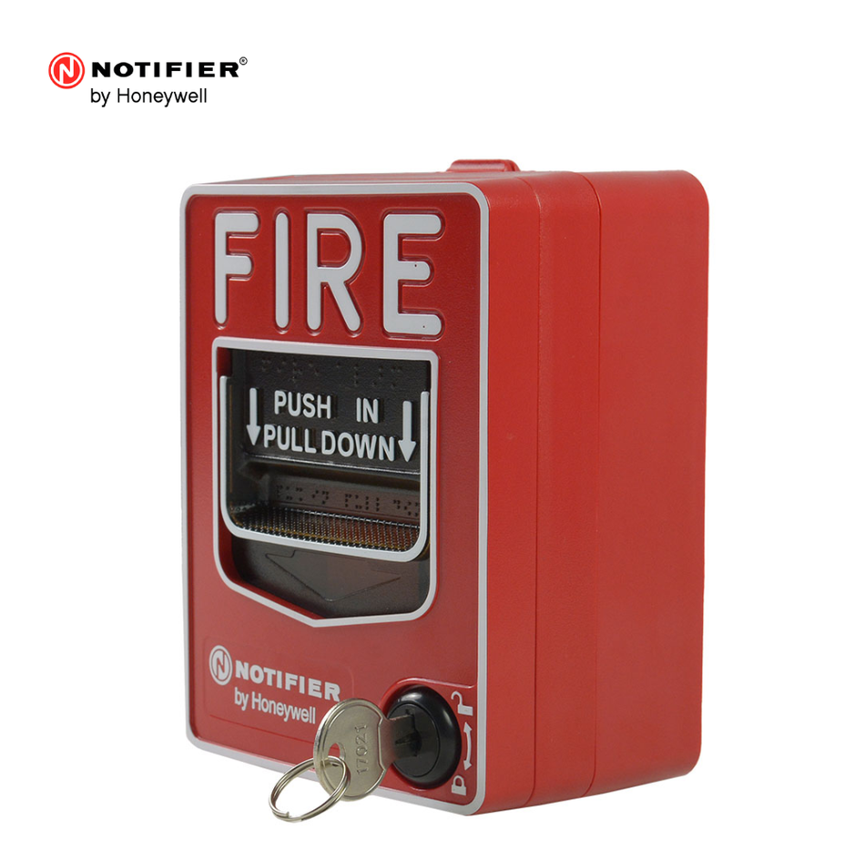 HONEYWELL NOTIFIER NBG-12LOB ESTACIÓN MANUAL DE EXTERIOR DE DOBLE ACCIÓN