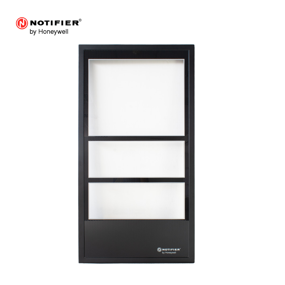 HONEYWELL NOTIFIER ADDR-D4 PUERTA PARA GABINETE DE PANEL ONYX CON AUDIO EVACUACION. PARA USO CON CHASIS CA-2