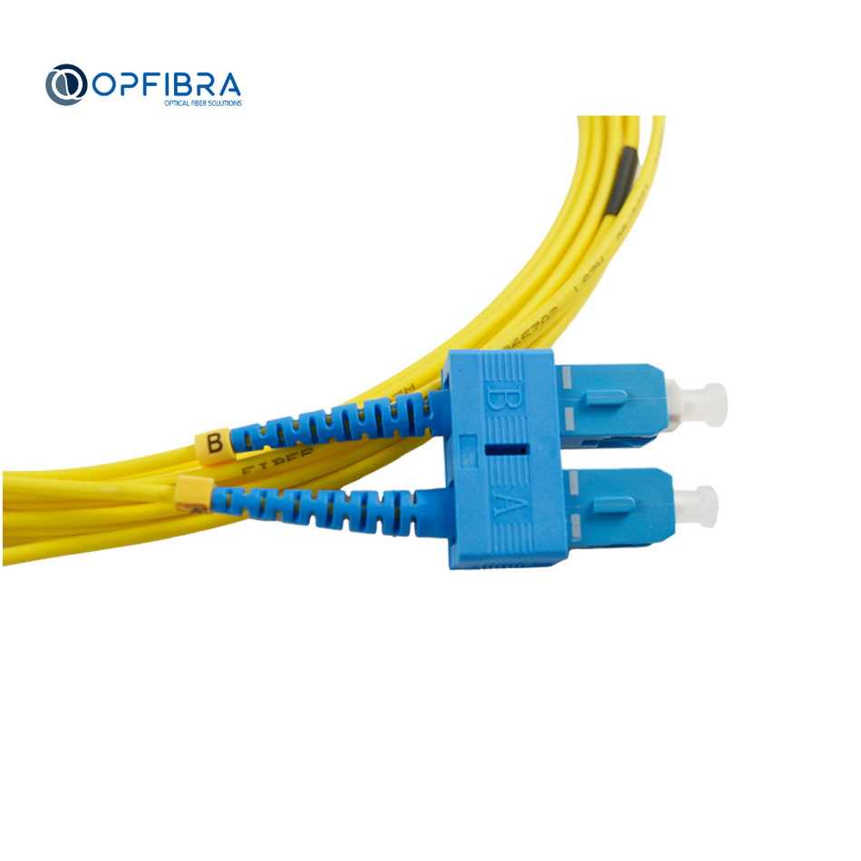OPFIBRA CO-DX-SCU-SCU-MM-2-AQ-LH-TB-3M PATCH CORD FO SC/SC MULTIMODO OM3 DUPLEX 3M LSZH