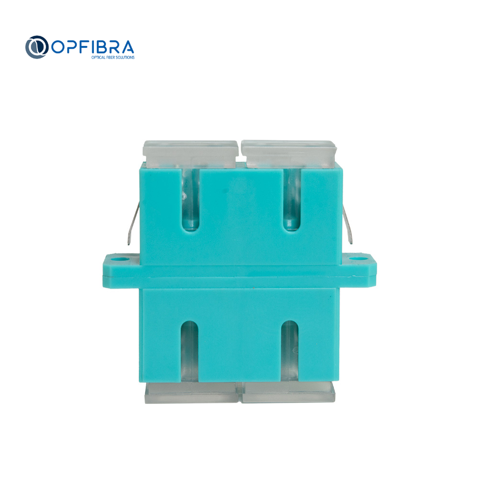 OPFIBRA ADSCU-DX-OM3 ACOPLADOR FO SC DUPLEX MM OM3 AQUA