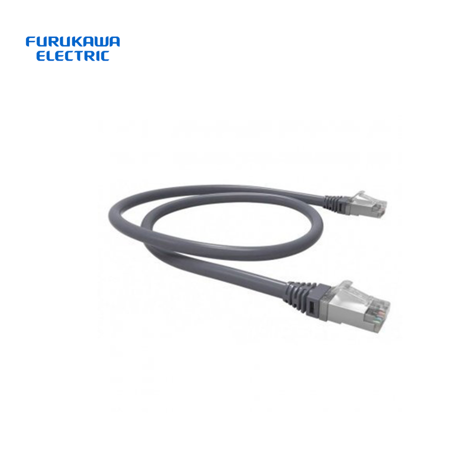 FURUKAWA 35085016 PATCH CORD F/UTP MULTIFILAR RJ-45 CAT 6A GIGALAN AUGMENTED CM T568A/B 3.0MT GRIS (BLINDADO)