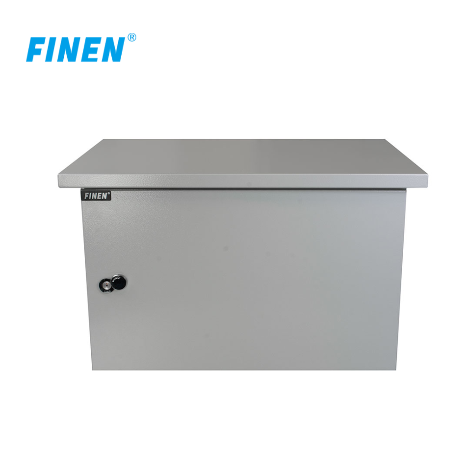 FINEN OC-6406 GABINETE DE PARED PARA EXTERIORES IP55 DE 6-RU. MEDIDAS: 600 X 400 X 415MM. COLOR GRIS RAL7035