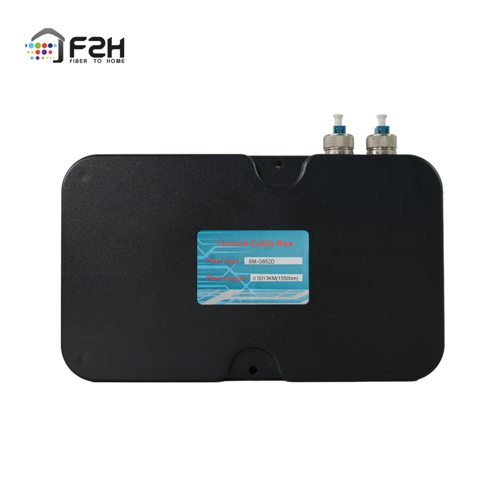 F2H FHO-LCB-500 FIBRA DE LANZAMIENTO MONOMODO DE 500M, CON CONECTORES SELECCIONABLES SC/FC/ST Y PC/APC