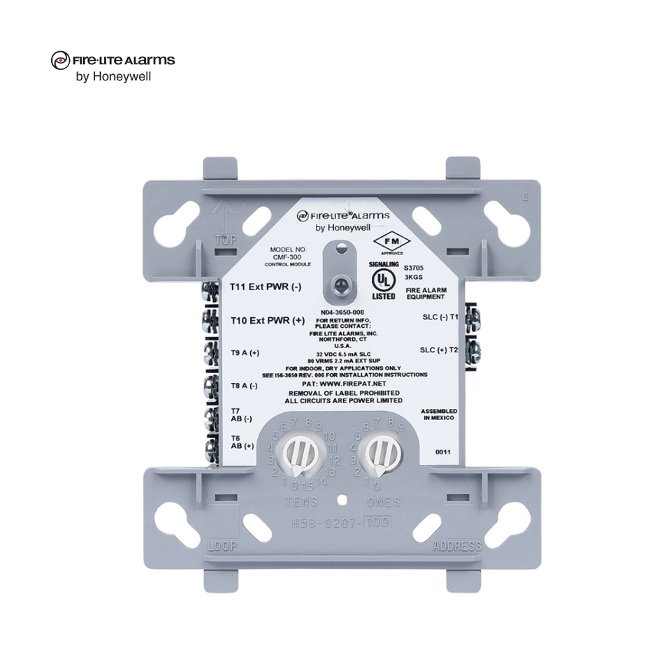 HONEYWELL FIRELITE ALARMS CMF-300 MÓDULO DE CONTROL DIRECCIONABLE