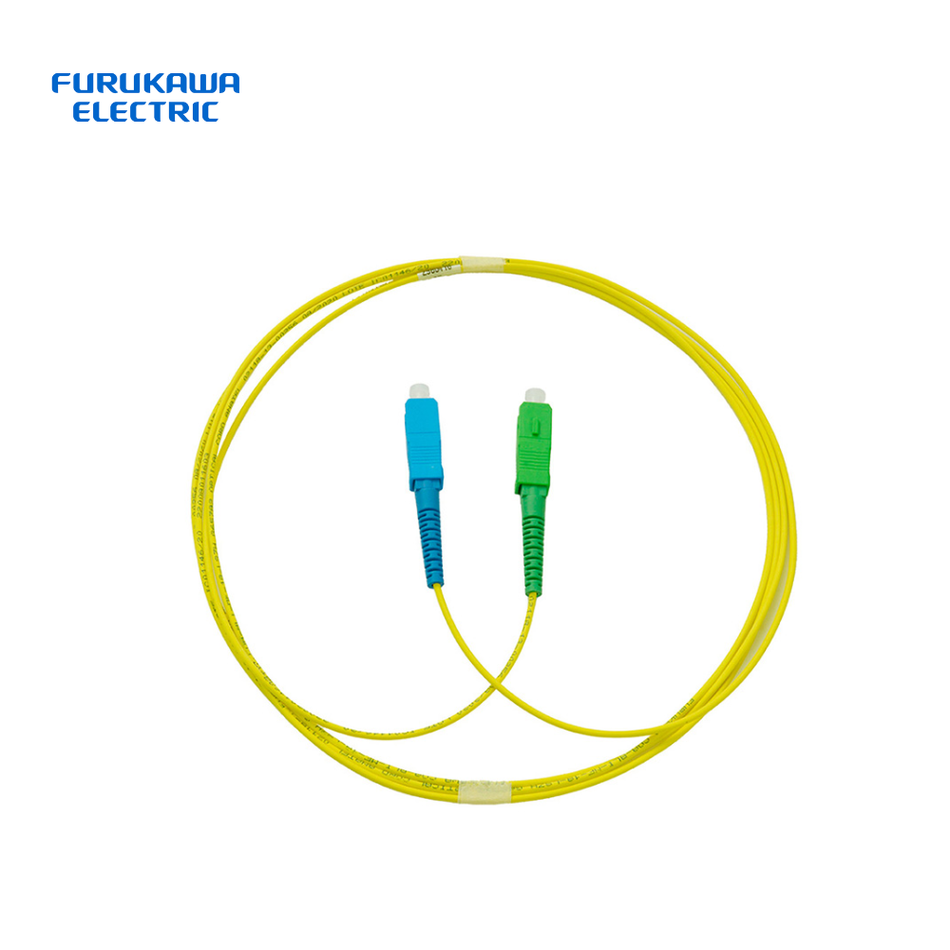 FURUKAWA 33004633 PATCH CORD OPTICO MONOFIBRA CONECTORIZADO SM BLI G-657A2 SC-APC/SC-UPC 3.0m - LSZH - AMARILLO