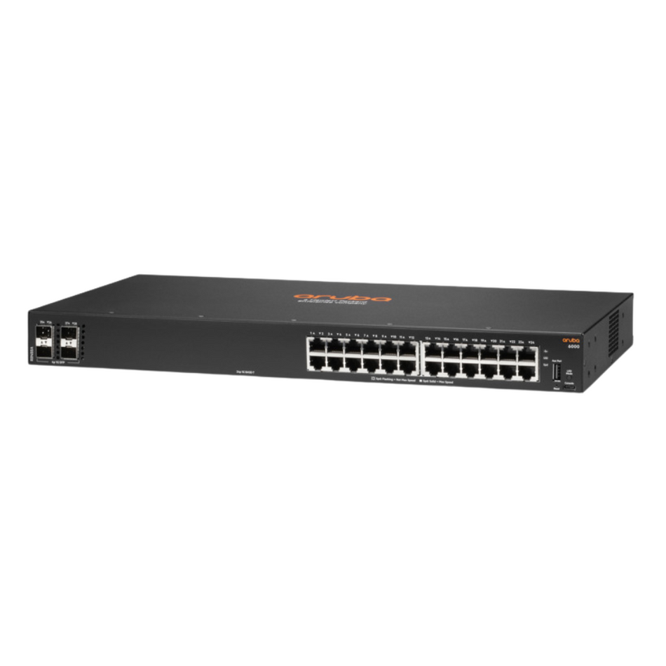 HPE ARUBA JL676A - SWITCH ADMINISTRABLE HP ARUBA 6100 48G 4 SFP+ CAPA 2.